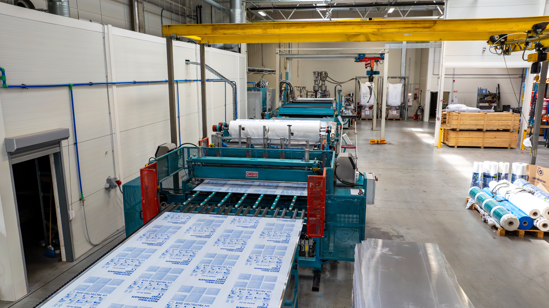 Polyplast production infrastructure